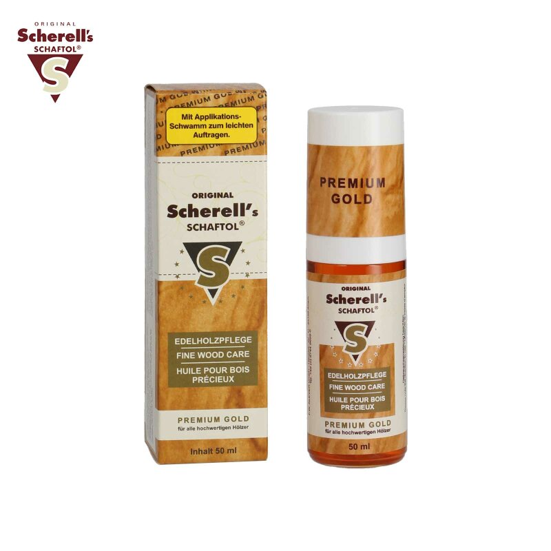 Original Sherells Schaftol Schaftöl - Premium Gold 50 ml