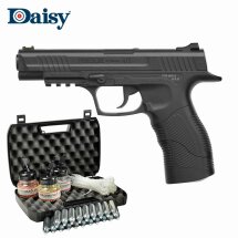 Kofferset Daisy 415 Co2-Pistole Kaliber 4,5 mm Stahl BB...