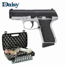 Kofferset Daisy 5501 Co2-Pistole Kaliber 4,5 mm Stahl BB...