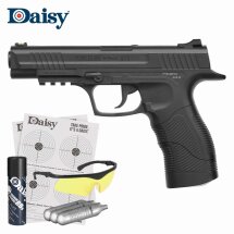 Komplettset Daisy 415 Co2-Pistole Kaliber 4,5 mm Stahl BB...