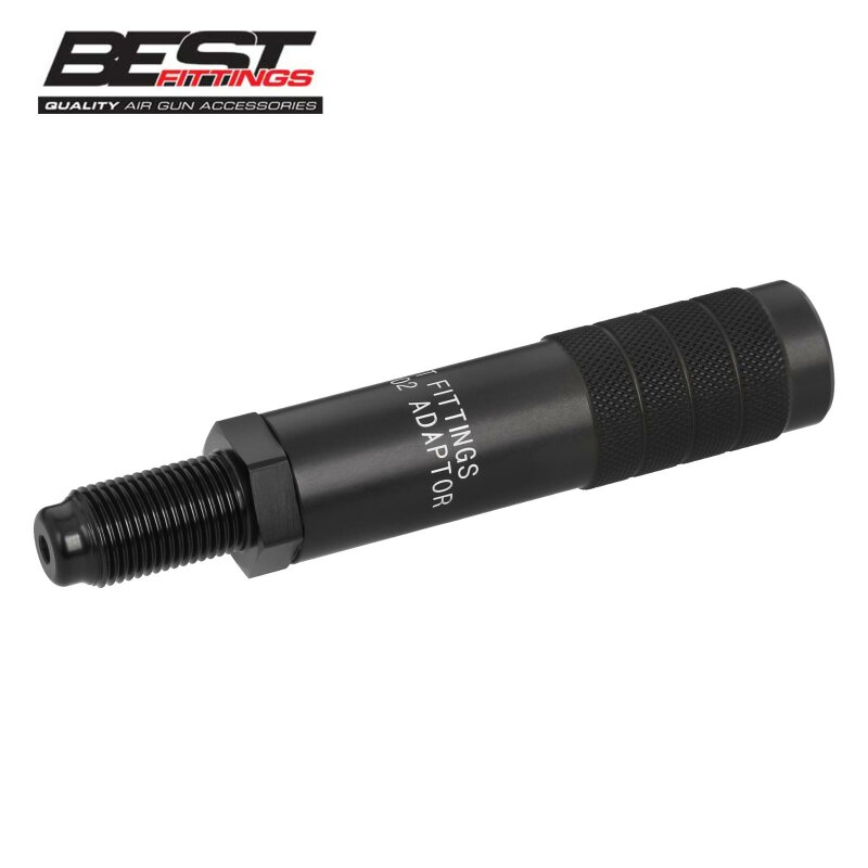 Best Fittings Co2 Adapter für 12 g Co2 Kapsel auf 88 g Co2 Kapsel