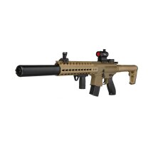 SIG SAUER MCX Co2-Gewehr FDE 4,5 mm Diabolo (P18) + 1 x 20 Red Dot