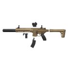 SIG SAUER MCX Co2-Gewehr FDE 4,5 mm Diabolo (P18) + 1 x 20 Red Dot