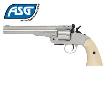 Co2 Revolver ASG Schofield 6" Silber-Chrom 4,5 mm Diabolo (P18)