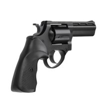 SET ME 38 Magnum brüniert Schreckschuss Revolver 9 mm R.K. (P18) + 50 Platzpatronen 9 mm R.K.