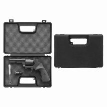 SET ME 38 Magnum brüniert Schreckschuss Revolver 9 mm R.K. (P18) + 50 Platzpatronen 9 mm R.K.