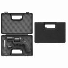 SET ME 38 Compact brüniert Schreckschuss Revolver 9 mm R.K. (P18) + 50 Platzpatronen 9 mm R.K.