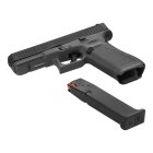 SET Glock 17 Gen5 Schreckschuss Pistole Tungsten Gray 9 mm P.A.K. (P18) + 50 Platzpatronen 9 mm P.A.K.