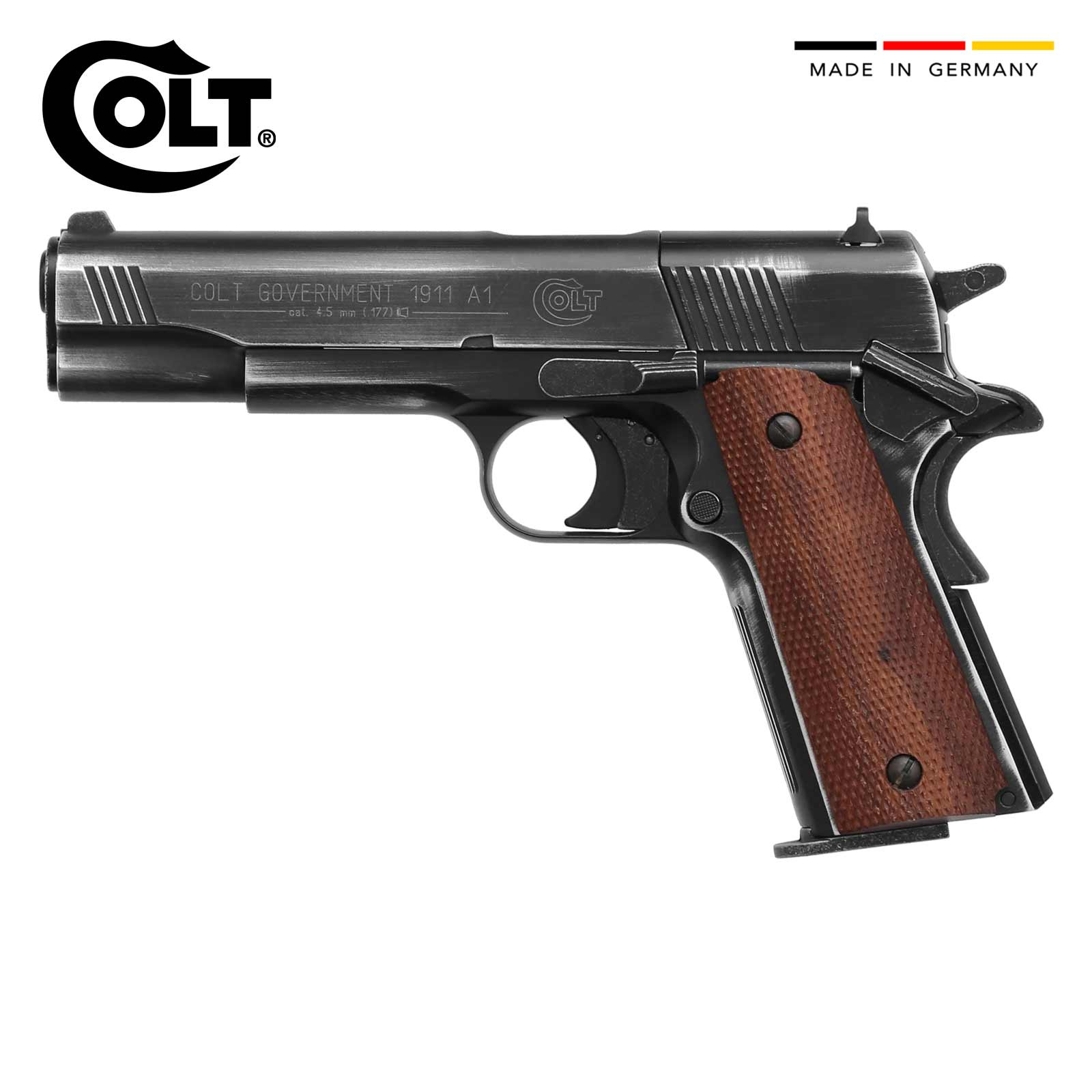 Colt Government 1911 A1 AntikFinish 4,5 mm Diabolo (P18) Co2Pistole