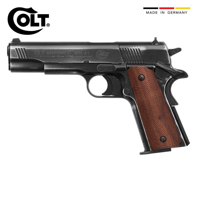 Colt Government 1911 A1 Antik-Finish 4,5 mm Diabolo (P18) Co2-Pistole