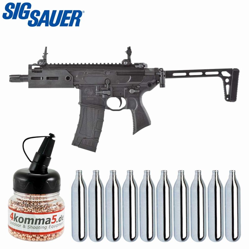 SET Sig Sauer MCX Rattler cal. 4,5 mm Stahl BB Co2 (P18)