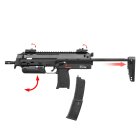 Heckler & Koch MP7 A1 S-AEG Softair-Gewehr Kaliber 6 mm BB Schwarz (P18)