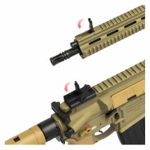 Heckler & Koch HK416 A5 Sportsline AEG Softair-Gewehr Kaliber 6 mm BB grünbraun (P18)