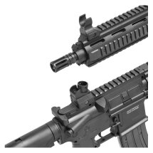 SET Heckler & Koch HK416 D AEG Softair-Gewehr 6 mm BB schwarz (P14) + 800 BBs