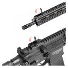 Heckler & Koch HK416 A5 Vollmetall Generation 3 AEG Softair-Gewehr Kaliber 6 mm BB schwarz (P18)
