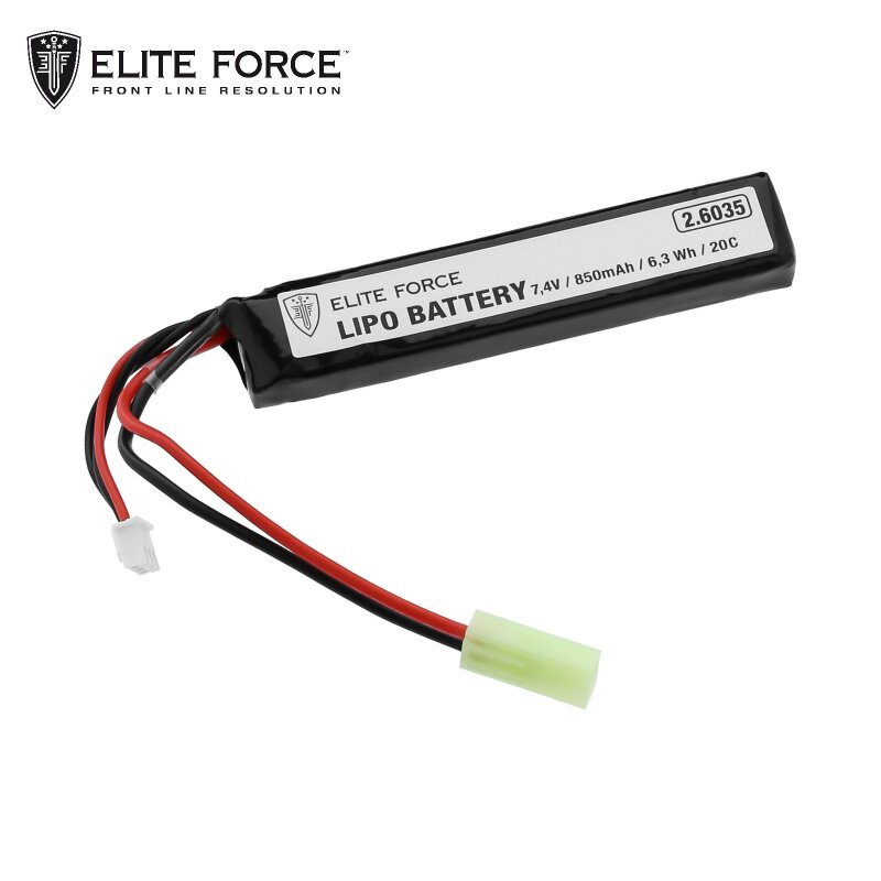 Elite Force - Batterie LiPo 11.1V 900mAh - 1 stick - Elite Airsoft