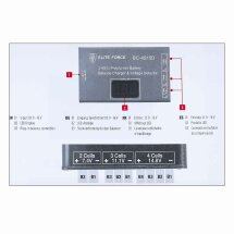 Elite Force LiPo Charger - Balancer Ladegerät für LiPo / Li-Ionen Akkus