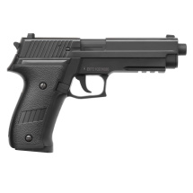 Swiss Arms Navy Pistol Mosfet AEP Softair-Pistole 6 mm BB Schwarz (P14)