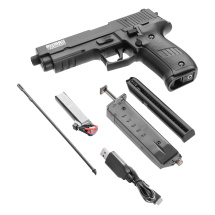 Swiss Arms Navy Pistol Mosfet AEP Softair-Pistole 6 mm BB Schwarz (P14)