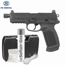 Komplettset FN Herstal FNX-45 Tactical Softair-Pistole...