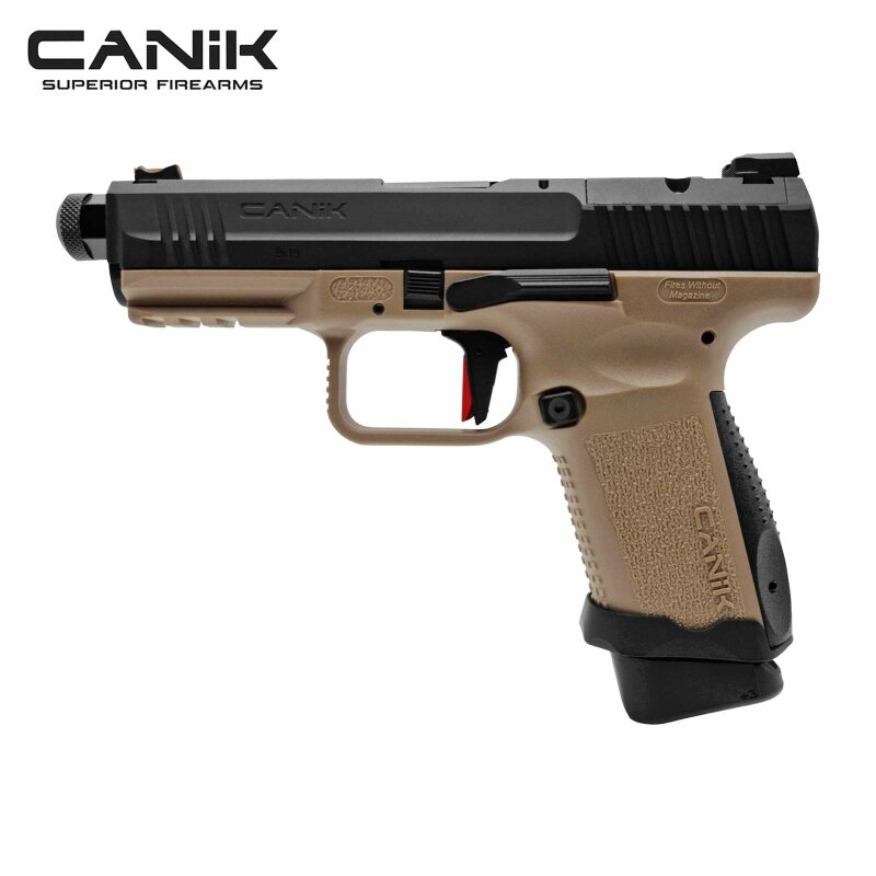 Canik TP 9 Elite Combat Softair-Pistole Bicolor Kaliber 6 mm BB Gas Blowback (P18)