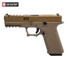 AW Custom VX7 Mod. 2 Softair-Pistole FDE Dark Earth Kaliber 6 mm BB Gas Blowback (P18)