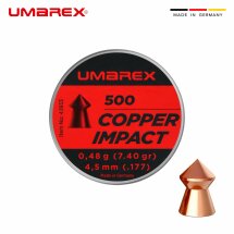 Umarex Copper Impact - verkupferte Diabolos 4,5 mm für Luftgewehre