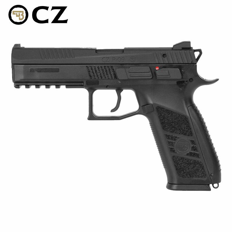 CZ P-09 Softair-Pistole Schwarz Kaliber 6 mm BB Gas Blowback (P18)