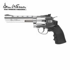 Dan Wesson 6" Softair-Co2-Revolver Silber Vollmetall Kaliber 6 mm BB (P18)