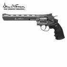 Dan Wesson 8" Softair-Co2-Revolver Schwarz Vollmetall Kaliber 6 mm BB (P18)