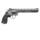 Dan Wesson 8" Softair-Co2-Revolver Schwarz Vollmetall Kaliber 6 mm BB (P18)