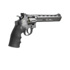 Dan Wesson 8" Softair-Co2-Revolver Schwarz Vollmetall Kaliber 6 mm BB (P18)