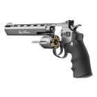 Dan Wesson 8" Softair-Co2-Revolver Schwarz Vollmetall Kaliber 6 mm BB (P18)