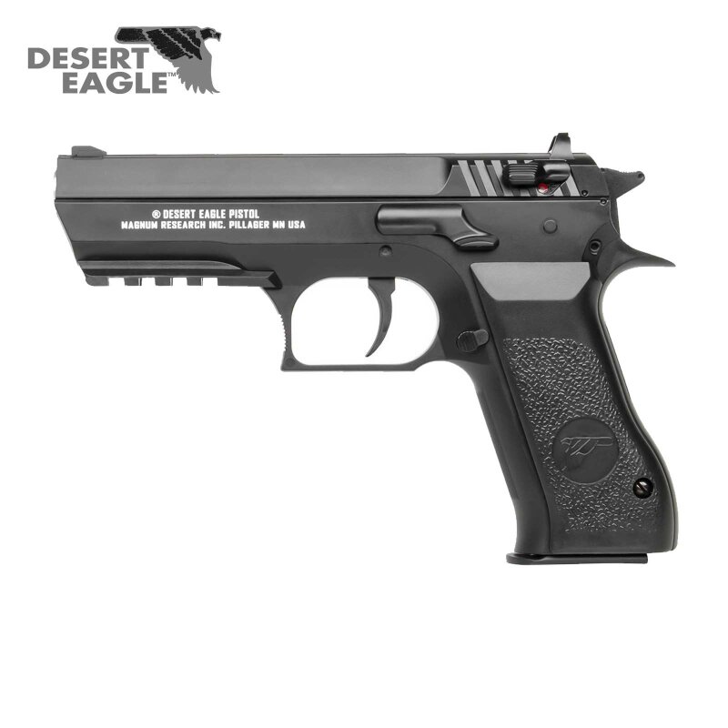 Baby Desert Eagle Softair-Co2-Pistole Schwarz Kaliber 6 mm BB (P18)