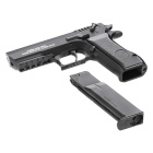 Baby Desert Eagle Softair-Co2-Pistole Schwarz Kaliber 6 mm BB (P18)