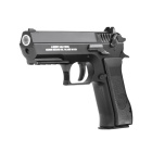 Komplettset Baby Desert Eagle Softair-Co2-Pistole Schwarz Kaliber 6 mm BB (P18)