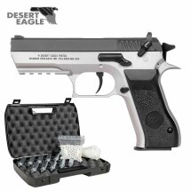 Komplettset Baby Desert Eagle Softair-Co2-Pistole Bicolor...
