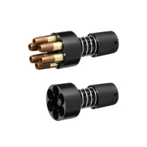 Dan Wesson 715 6" Softair-Co2-Revolver Stahlgrau Vollmetall Kaliber 6 mm BB (P18)