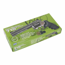 Dan Wesson 715 6" Softair-Co2-Revolver Stahlgrau Vollmetall Kaliber 6 mm BB (P18)