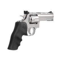 Dan Wesson 715 4" Softair-Co2-Revolver Silber Vollmetall Kaliber 6 mm BB (P18)