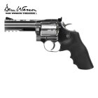 Dan Wesson 715 4" Softair-Co2-Revolver Silber Vollmetall Kaliber 6 mm BB (P18)