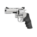 Dan Wesson 715 4" Softair-Co2-Revolver Silber Vollmetall Kaliber 6 mm BB (P18)