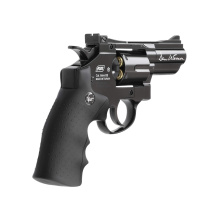 Dan Wesson 2,5" Softair-Co2-Revolver Schwarz Vollmetall Kaliber 6 mm BB (P18)