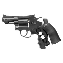 Dan Wesson 2,5" Softair-Co2-Revolver Schwarz Vollmetall Kaliber 6 mm BB (P18)