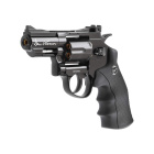 Dan Wesson 2,5" Softair-Co2-Revolver Schwarz Vollmetall Kaliber 6 mm BB (P18)