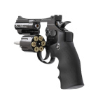 Dan Wesson 2,5" Softair-Co2-Revolver Schwarz Vollmetall Kaliber 6 mm BB (P18)