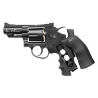 Dan Wesson 2,5" Softair-Co2-Revolver Schwarz Vollmetall Kaliber 6 mm BB (P18)