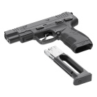 Komplettset Springfield XDE 4,5" Softair-Co2-Pistole Schwarz Kaliber 6 mm BB (P18)