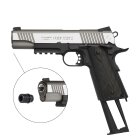 Colt 1911 Railgun Softair-Co2-Pistole Bicolor Kaliber 6 mm BB Blowback (P18)