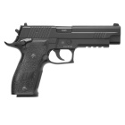 Komplettset Swiss Arms P226 X-Five Softair-Co2-Pistole Schwarz Kaliber 6 mm BB Blowback (P18)